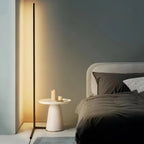 Corner Floor Lamp with Smart Ambient LED Lighting