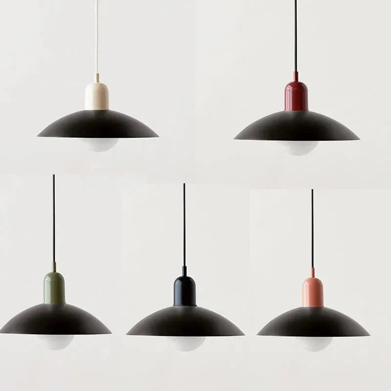 Colourful Modern Pendant Lamp – Bauhaus Style Ceiling Light