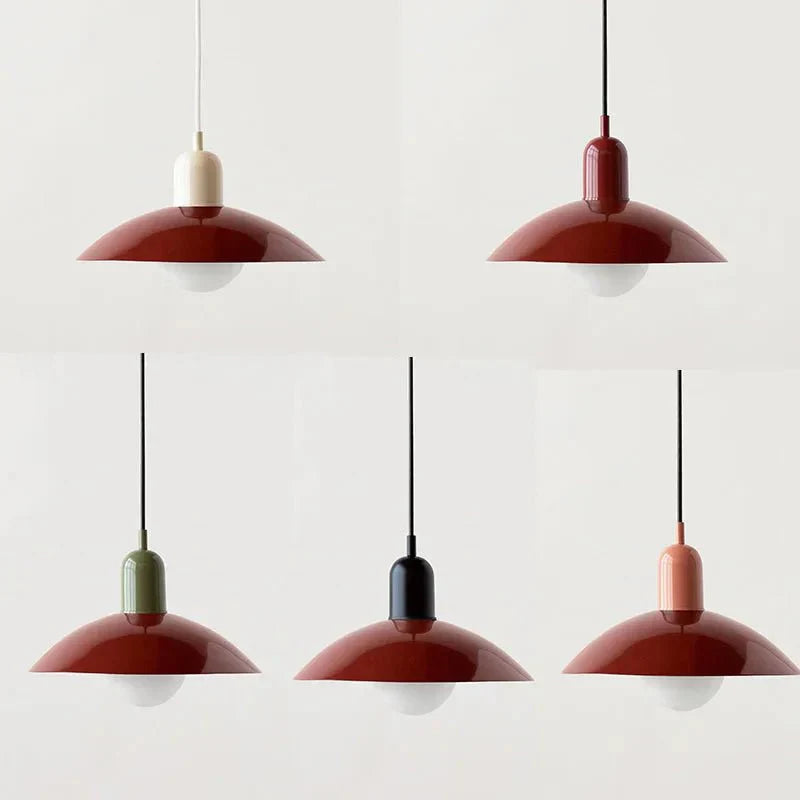 Colourful Modern Pendant Lamp – Bauhaus Style Ceiling Light