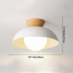Ceiling Light in Nordic Dome Shape | Contemporary Minimalist Style