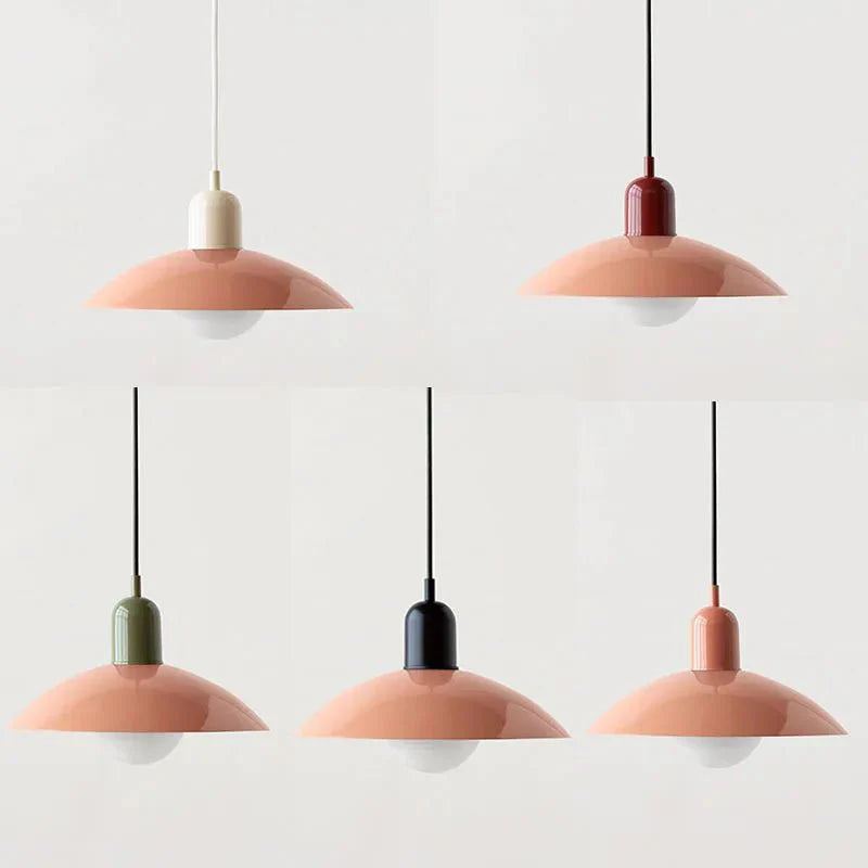 Colourful Modern Pendant Lamp – Bauhaus Style Ceiling Light
