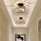 Contemporary Ceiling Fixture for Hallway and Outdoor Area