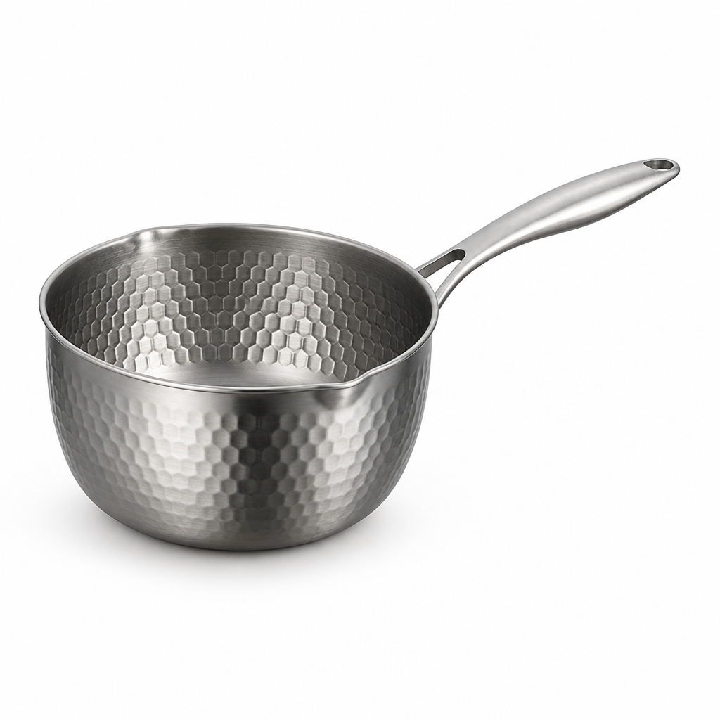 Titanium Non-Stick Dual-Pour Saucepan (1.5–3 Quart)