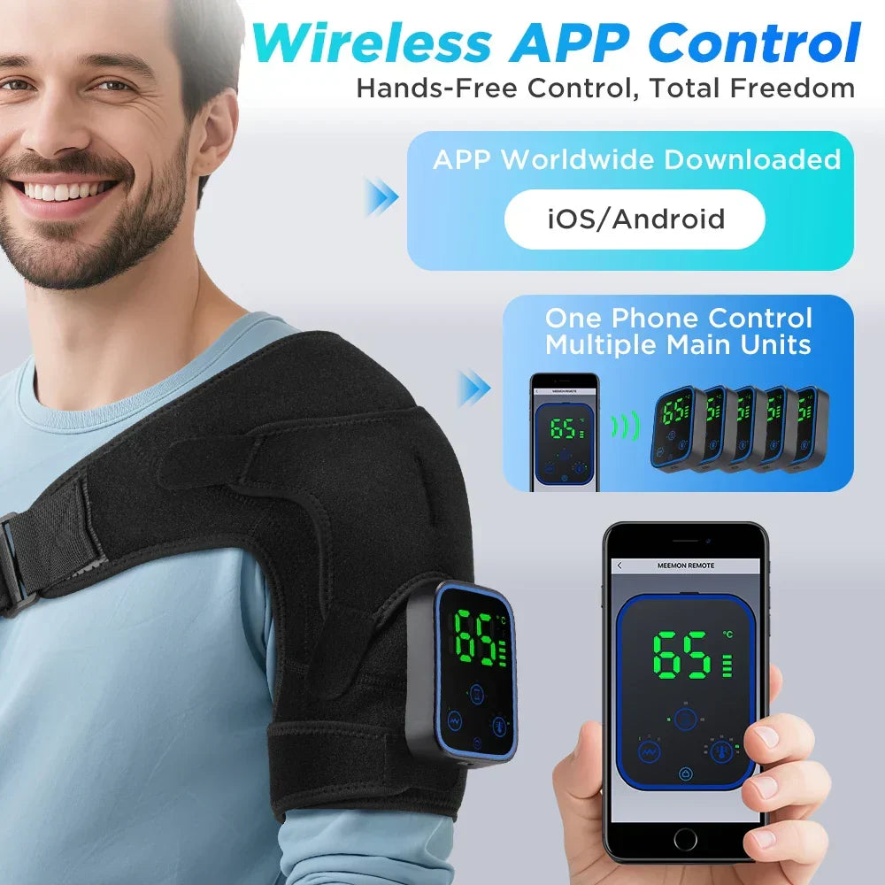 3-in-1 Joint Massager Graphene Heat & Vibration