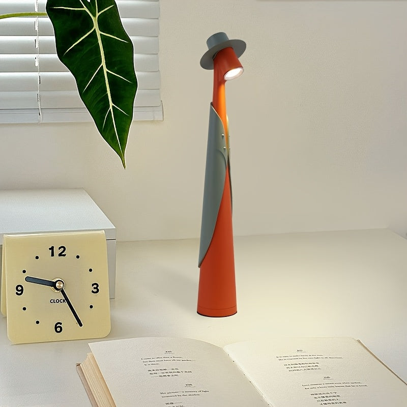 Rechargeable LED Hat Light – Stylish Desk Lamp with Creative Design