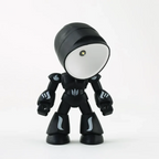 Adjustable Head LED Table Lamp in Robot Design – Plastic Construction