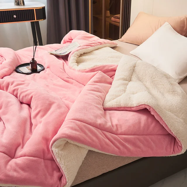 Cozy Throw Blanket – Reversible Design for Warmth