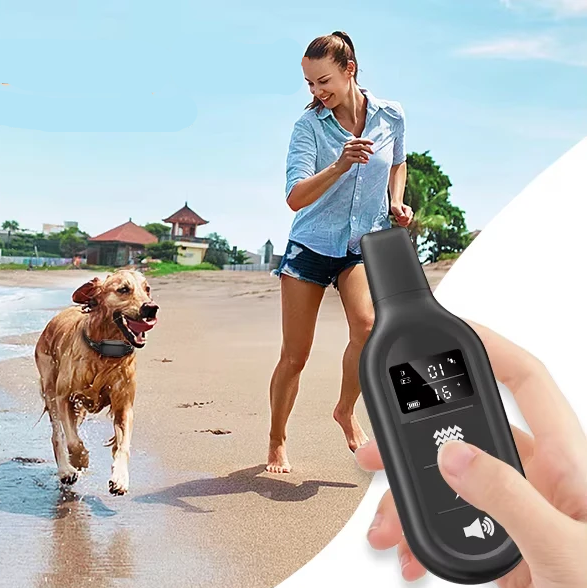 SmartPet Trainer Waterproof Rechargeable Collar with Remote