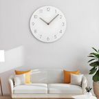 Contemporary Wooden Wall Clock with Minimalist Style