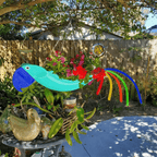 Vibrant Hanging Planter – Decorative Garden Feature
