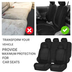 Car Seat Covers Universal Fit Quilted Polyester Machine Washable