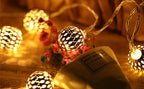 String Lights for Garden with Decorative Ball Lanterns Powered by Solar