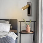 Contemporary Wall Lamp for Bedside with Adjustable Features