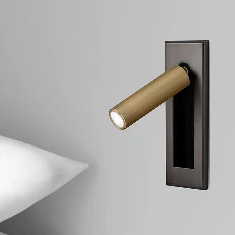 Contemporary Wall Lamp for Bedside with Adjustable Features