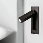 Contemporary Wall Lamp for Bedside with Adjustable Features