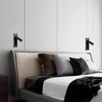 Contemporary Wall Lamp for Bedside with Adjustable Features