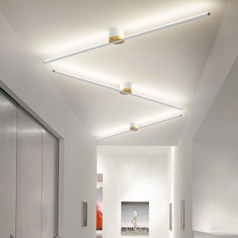 Linear Ceiling Light with Minimalist Design – LED Fixture