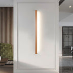LED Wall Light in a Linear Wooden Design