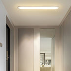 Ceiling Light Fixture with LED – Oval Flush Mount Design
