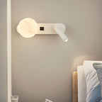 Modern Nordic Bedside Dual Wall Light - LunarBeam Style