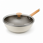 Titanium Non-Stick PTFE & PFOA-Free Induction-Ready Wok