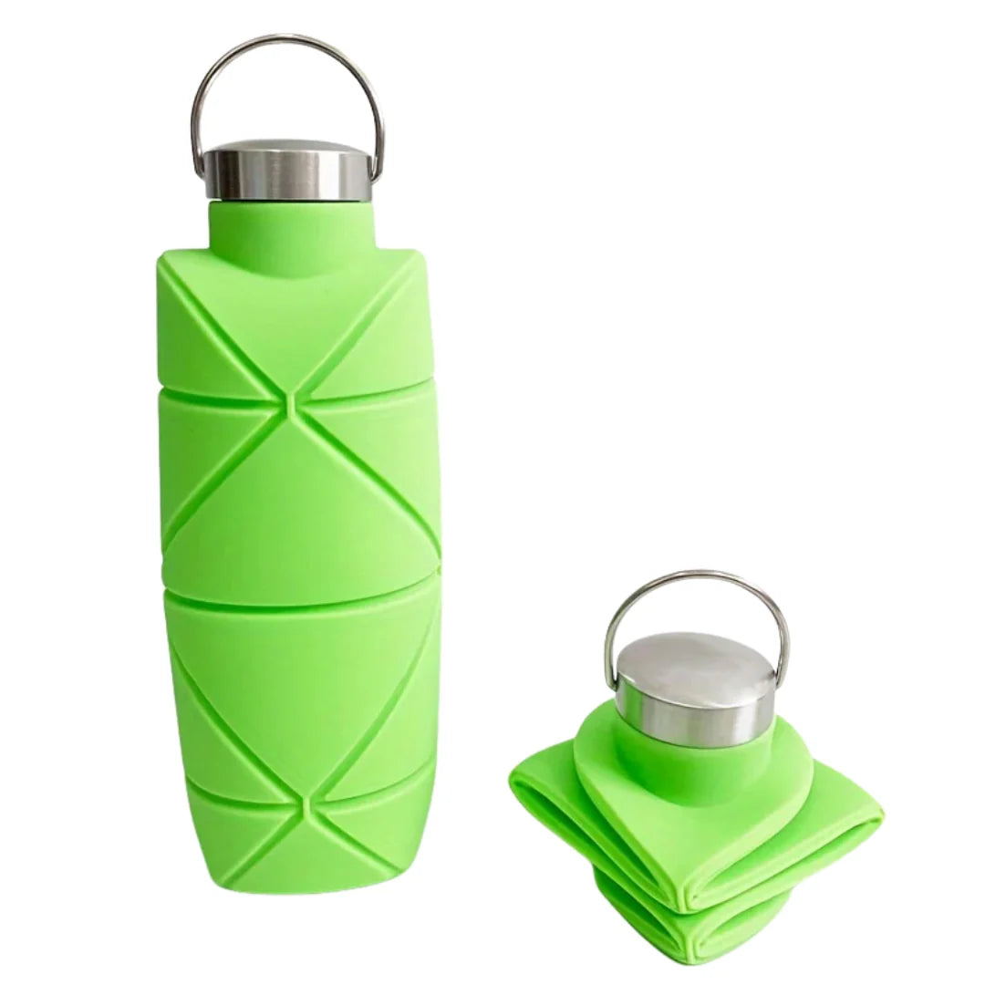 Collapsible Water Bottle Leak-Proof Food-Grade Silicone 750 ml