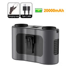 Waist Clip Fan 20,000mAh Dual Outlets
