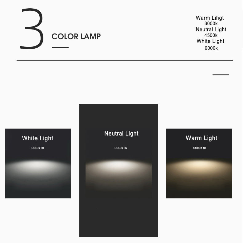 Flush Mount LED Ceiling Light with Wooden Accent in Scandinavian Style