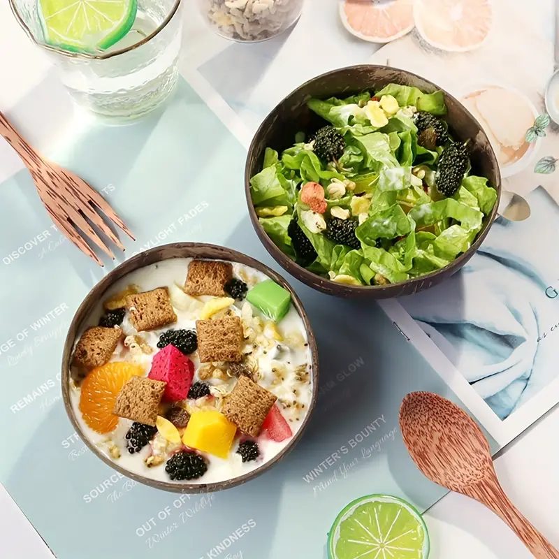 Tropical Bliss Coconut Serving Bowl