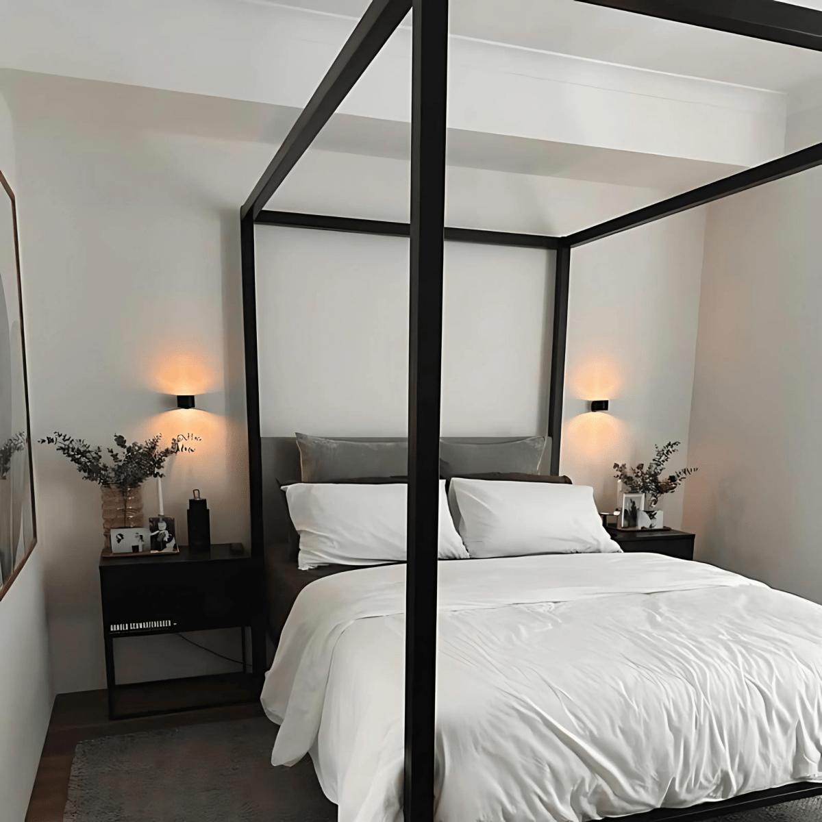 Remote-Controlled LED Wall Light – Wireless Design