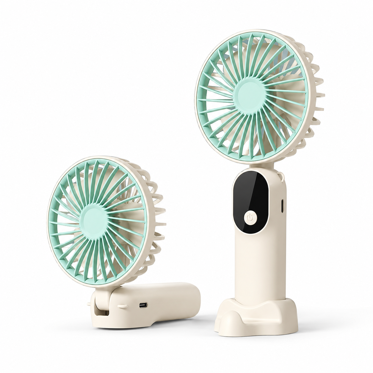 Foldable USB Rechargeable 6-Speed Table Fan