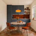 Geometric Transparent Glass Pendant Light (E27 Compatible)