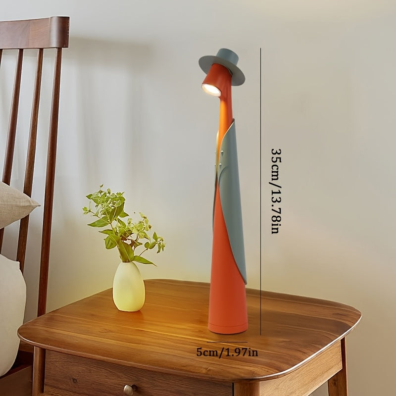 Rechargeable LED Hat Light – Stylish Desk Lamp with Creative Design