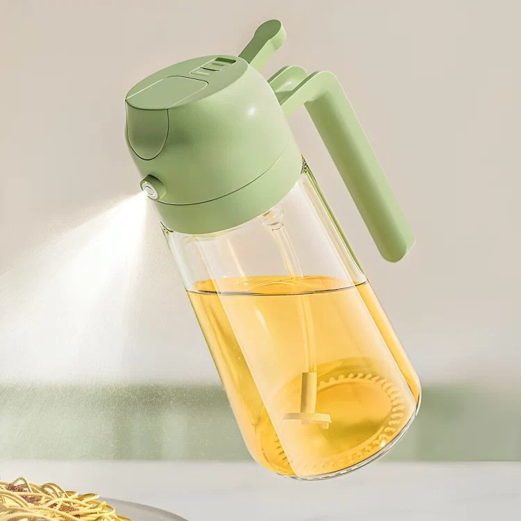 Oil Sprayer Precision Dispensing Glass Bottle 470 ml