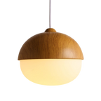 Wooden Pendant Light in Nordic Style