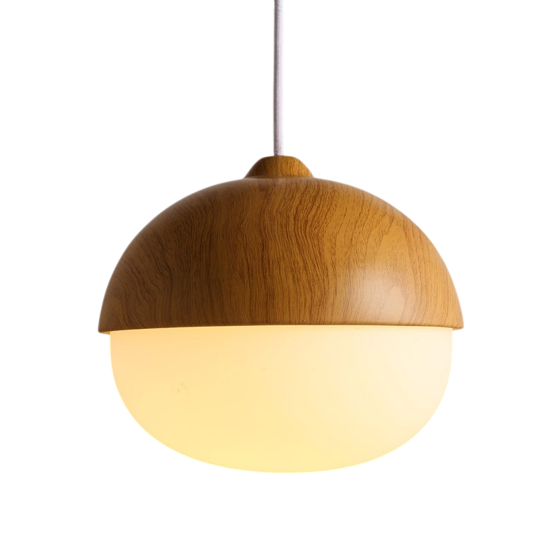 Wooden Pendant Light in Nordic Style