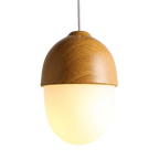 Wooden Pendant Light in Nordic Style