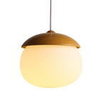 Wooden Pendant Light in Nordic Style