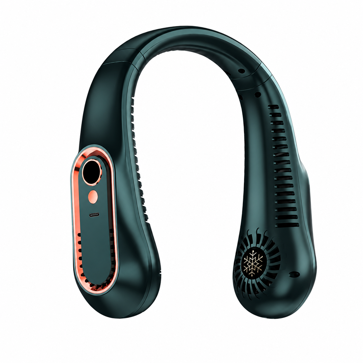 Bladeless USB-Rechargeable 5-Speed Neck Fan
