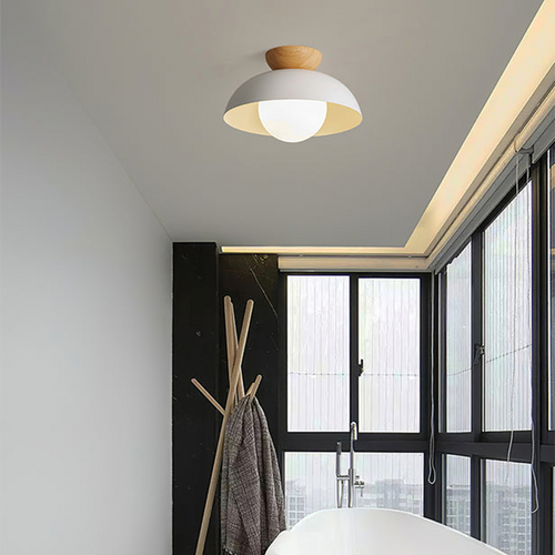 Ceiling Light in Nordic Dome Shape | Contemporary Minimalist Style