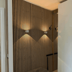 Remote-Controlled LED Wall Light – Wireless Design