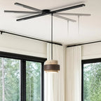 Rotatable & Movable Aluminum Ceiling Track (100 cm)
