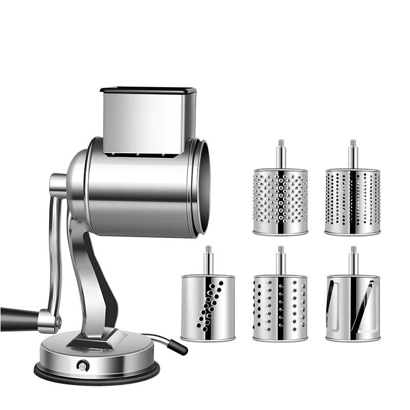 ProSlice Easy-Prep Rotary Food Grater and Slicer Set