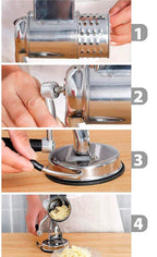 ProSlice Easy-Prep Rotary Food Grater and Slicer Set