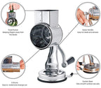 ProSlice Easy-Prep Rotary Food Grater and Slicer Set