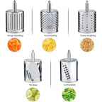 ProSlice Easy-Prep Rotary Food Grater and Slicer Set