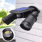 Outdoor Dual Head Motion Sensor Solar LED Security Light