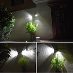 Outdoor Dual Head Motion Sensor Solar LED Security Light