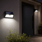 Solar Motion Sensor LED Outdoor Wall Light