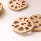 Elegant Wood Coaster Collection in Unique Design
